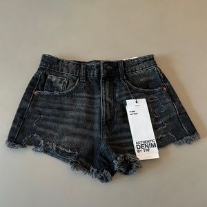 ZARA Mini Jean Shorts, High Rise